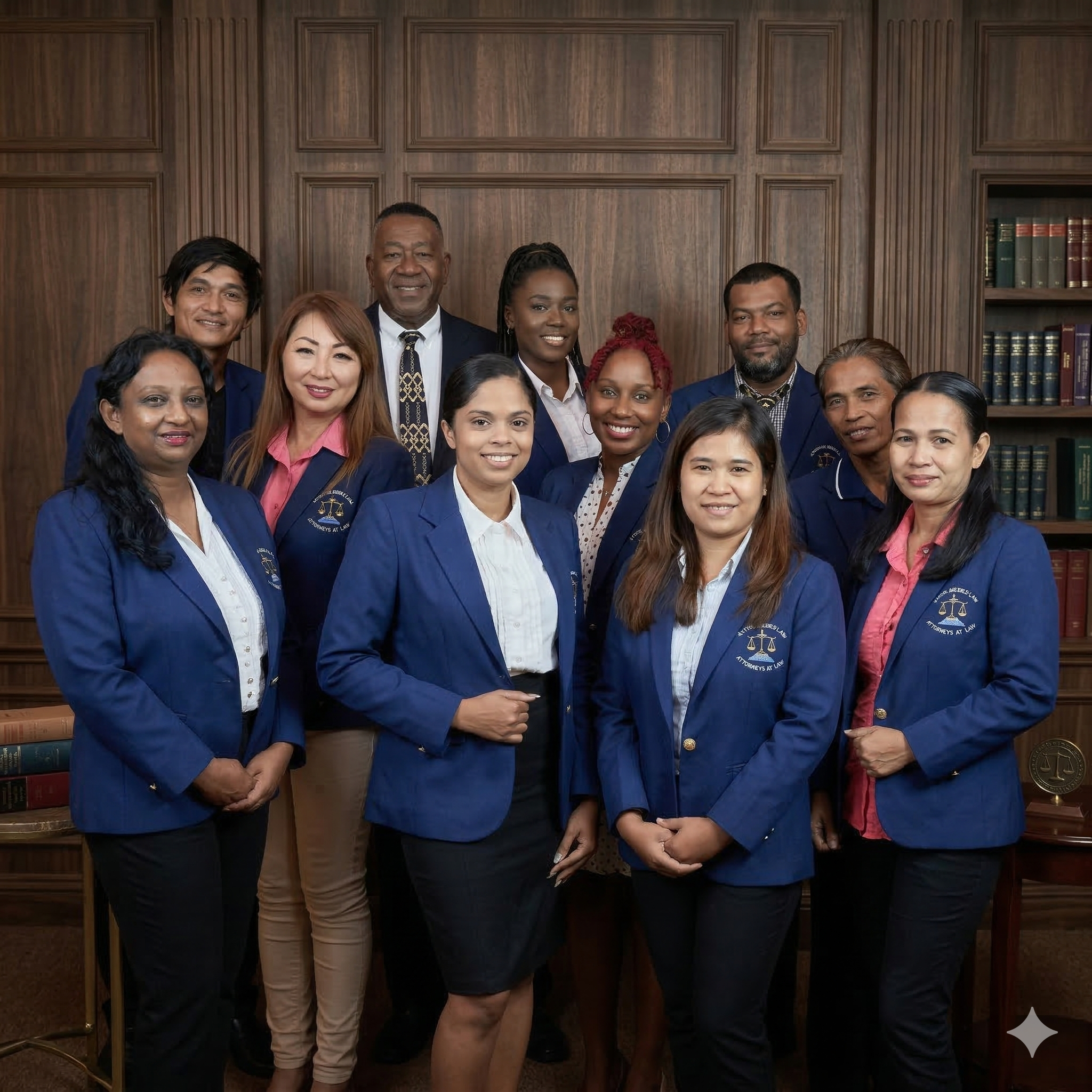 The legal team at Martin George & Company