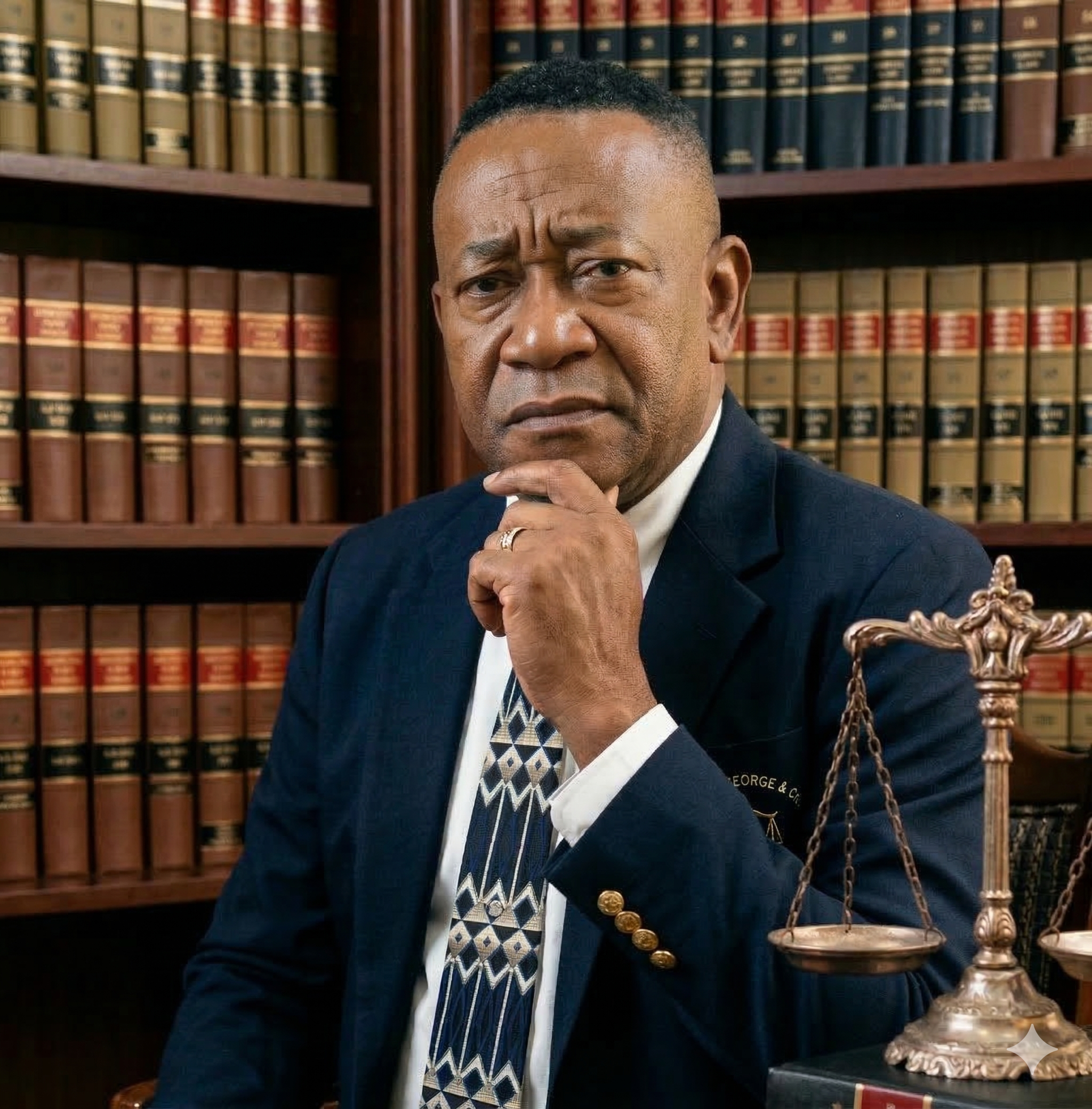 Portrait of Martin Anthony George, founder and senior counsel